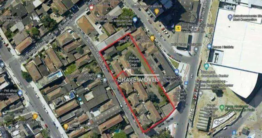 Terreno para alugar, 4556 m² por R$ 394.524,92/mês - Ponta da Praia - Santos/SP