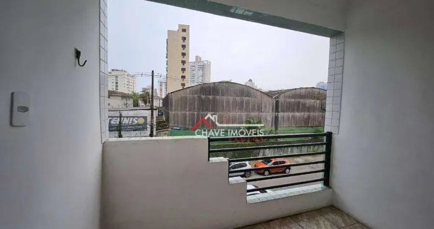 Apartamento com 2 dormitórios à venda, 100 m² por r$ 550.000,00 - ponta da praia - santos/sp