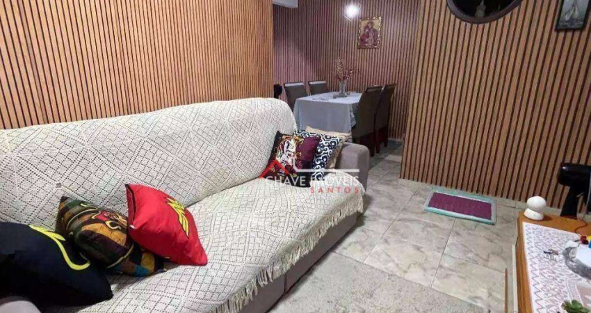 Apartamento com 2 dormitórios à venda, 67 m² por R$ 230.000,00 - Saboó - Santos/SP