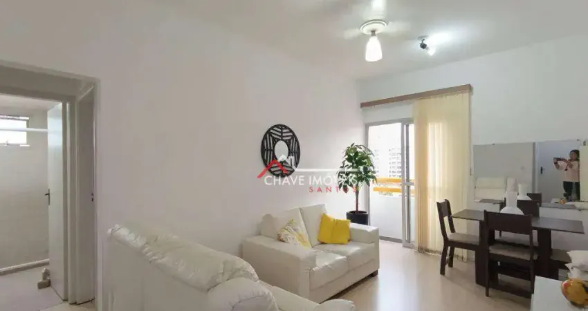 Apartamento à venda, 50 m² por R$ 430.000,00 - José Menino - Santos/SP