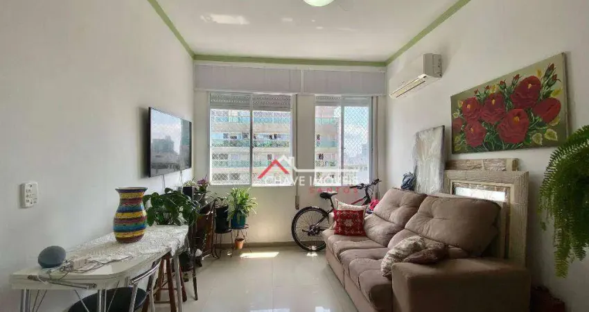 Apartamento com 2 dormitórios à venda, 64 m² por R$ 540.000,00 - Embaré - Santos/SP