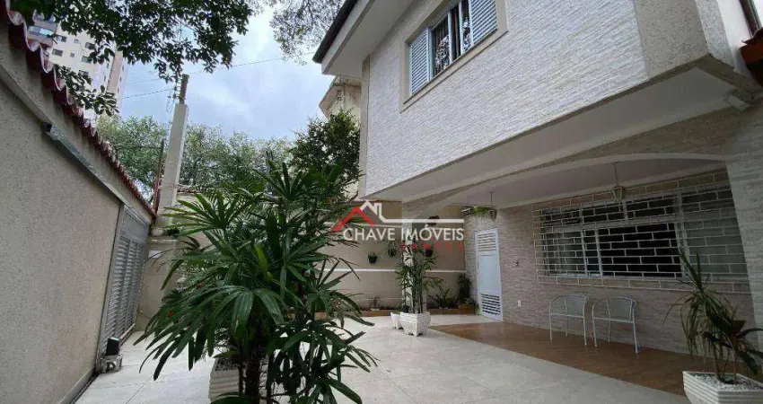 Sobrado à venda, 156 m² por R$ 1.550.000,00 - Aparecida - Santos/SP