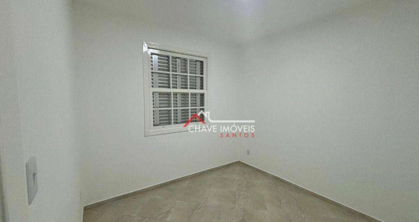Apartamento com 2 dormitórios à venda, 70 m² por R$ 275.000,00 - Vila Matias - Santos/SP