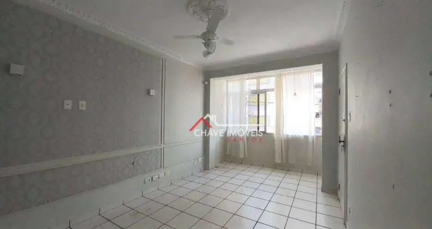 Apartamento com 3 dormitórios à venda, 92 m² por R$ 600.000,00 - Ponta da Praia - Santos/SP
