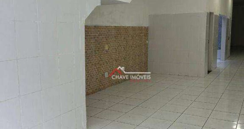 Sala para alugar, 190 m² por R$ 6.500,02/mês - Marapé - Santos/SP
