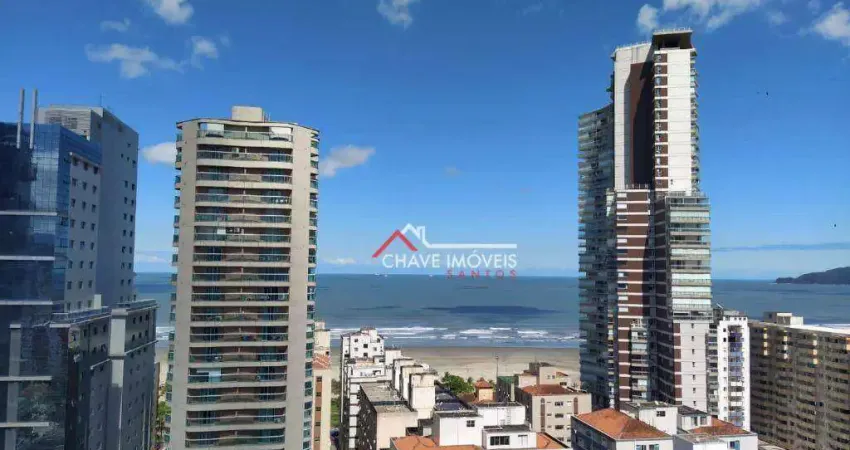 Cobertura com 4 dormitórios à venda, 270 m² por R$ 5.100.000,00 - Pompéia - Santos/SP