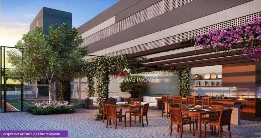 Apartamento com 2 dormitórios à venda, 42 m² por r$ 353.185,00 - jabaquara - santos/sp