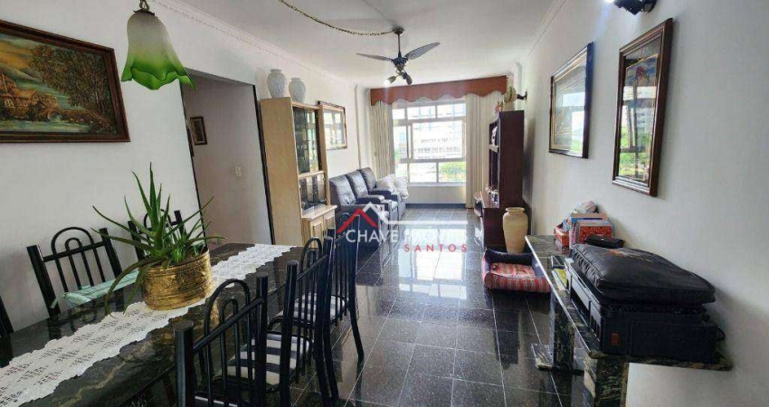 Apartamento com 3 dormitórios à venda, 174 m² por R$ 850.000,00 - Aparecida - Santos/SP