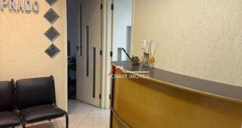 Sala para alugar, 63 m² por R$ 5.000,02/mês - Embaré - Santos/SP