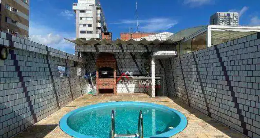 Cobertura com 2 dormitórios à venda, 160 m² por r$ 1.170.000,00 - gonzaga - santos/sp