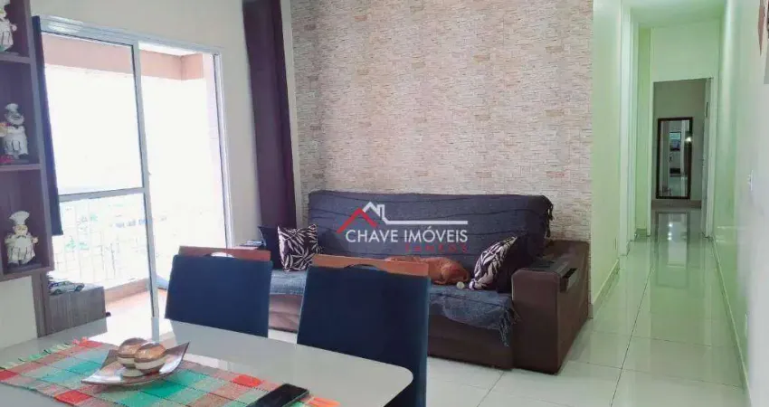 Apartamento com 2 dormitórios à venda, 65 m² por R$ 640.000,00 - Estuário - Santos/SP