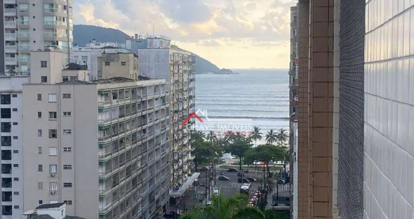 Apartamento com 2 dormitórios à venda, 70 m² por R$ 458.000,00 - Boqueirão - Santos/SP