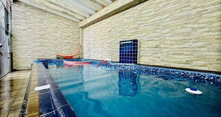 Sobrado com 3 dormitórios à venda, 166 m² por R$ 1.690.000,00 - Boqueirão - Santos/SP