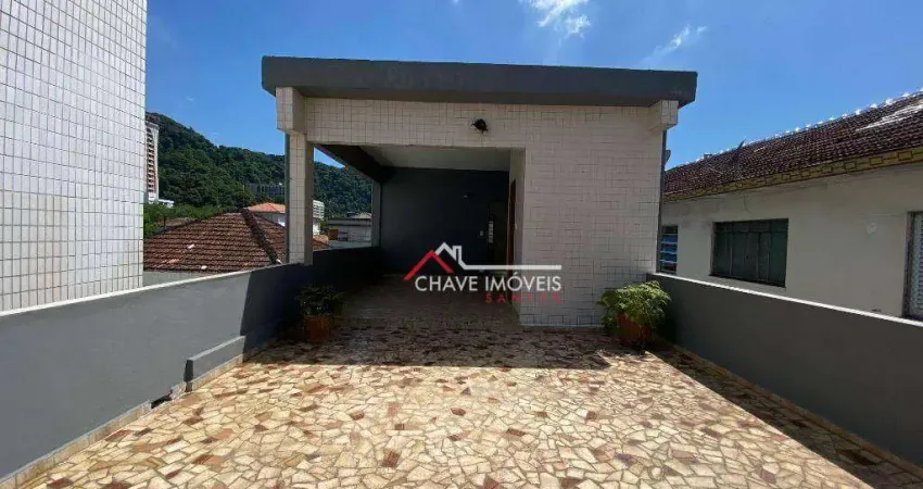 Sobrado com 3 dormitórios à venda, 1000 m² por R$ 1.600.000,00 - Vila Belmiro - Santos/SP
