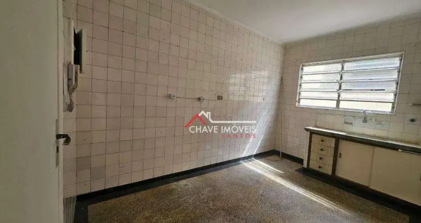 Apartamento com 3 dormitórios à venda, 153 m² por r$ 595.000,00 - embaré - santos/sp