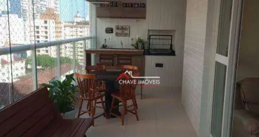 Apartamento com 2 dormitórios à venda, 106 m² por R$ 1.650.000,00 - Gonzaga - Santos/SP