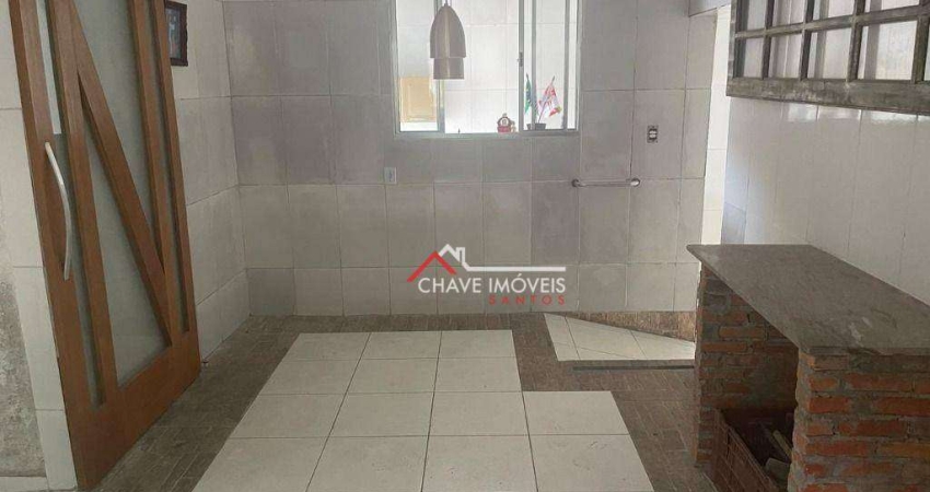 Casa com 4 dormitórios à venda, 220 m² por R$ 750.000,00 - Jabaquara - Santos/SP