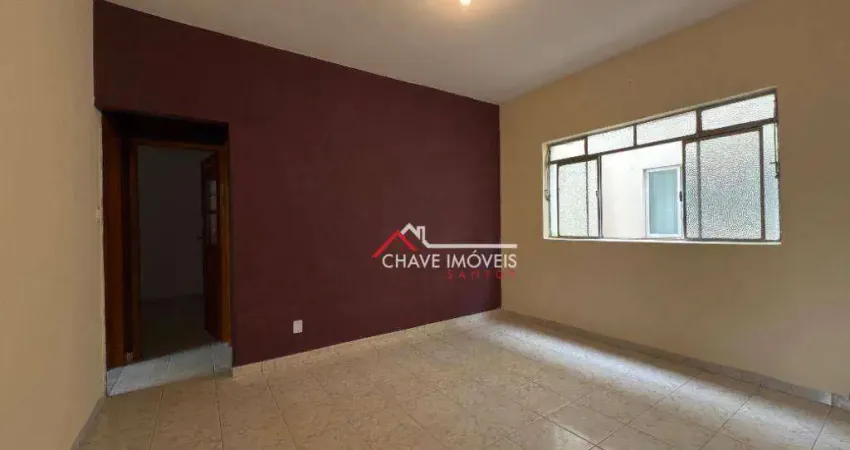 Apartamento com 2 dormitórios à venda, 67 m² por R$ 297.000,00 - Ponta da Praia - Santos/SP