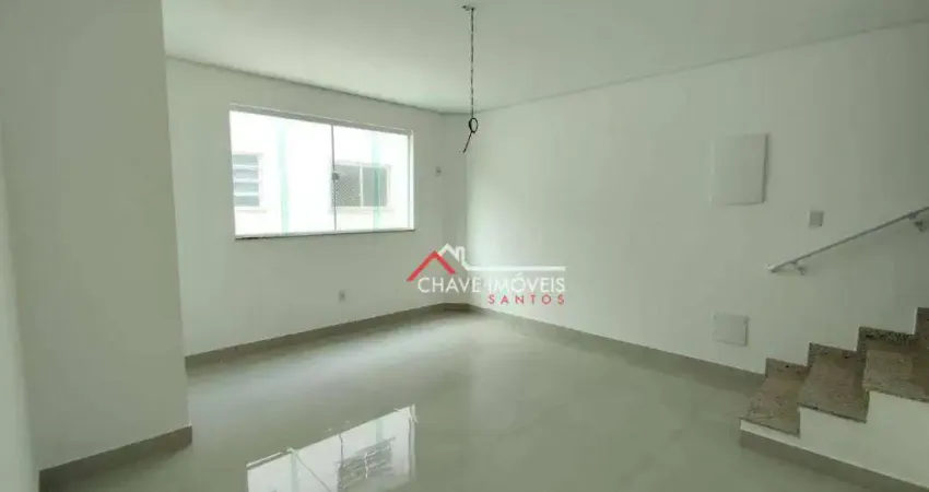 Village com 2 dormitórios à venda, 100 m² por r$ 820.000,00 - campo grande - santos/sp