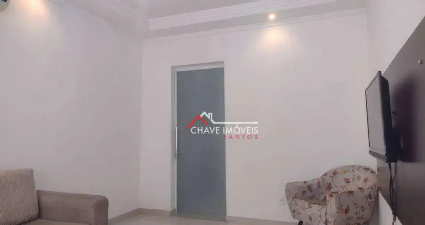 Apartamento com 2 dormitórios à venda, 78 m² por R$ 430.000,00 - Boqueirão - Santos/SP