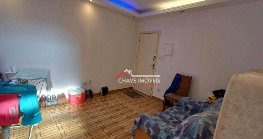Apartamento com 2 dormitórios à venda, 52 m² por R$ 260.000,00 - Vila Matias - Santos/SP