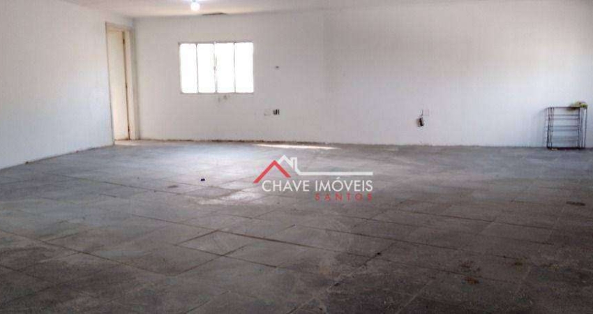 Galpão, 305 m² - venda por R$ 2.200.000,00 ou aluguel por R$ 12.000,01/mês - Macuco - Santos/SP