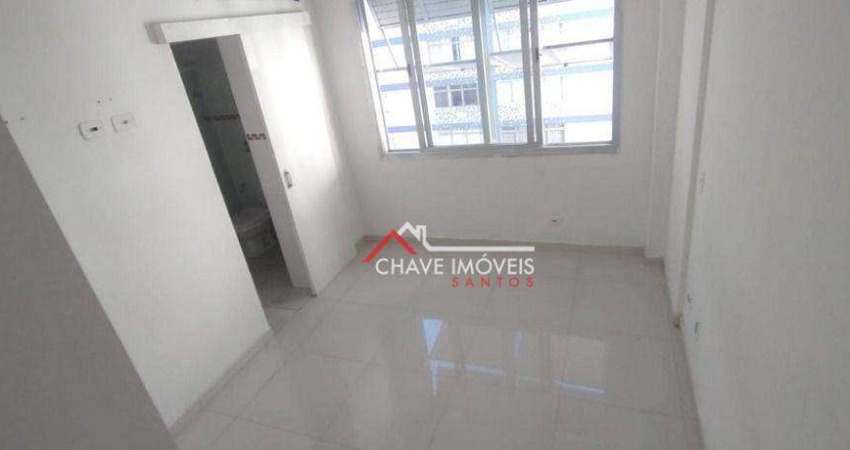 Apartamento com 3 dormitórios à venda, 83 m² por R$ 750.000,00 - Embaré - Santos/SP