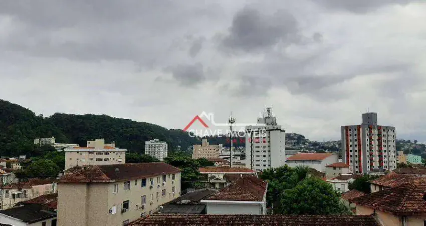 Apartamento com 2 dormitórios à venda, 109 m² por R$ 535.000,00 - Campo Grande - Santos/SP