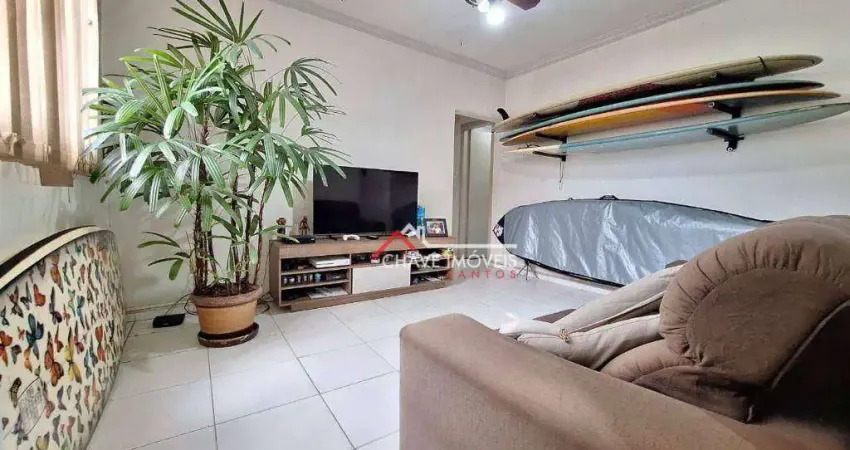 Apartamento com 2 dormitórios à venda, 81 m² por R$ 330.000,00 - Marapé - Santos/SP