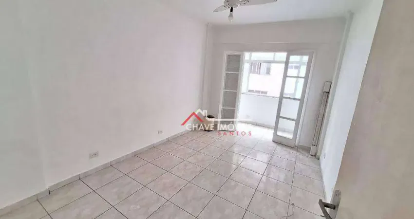 Apartamento com 1 dormitório à venda, 41 m² por r$ 360.000,00 - ponta da praia - santos/sp