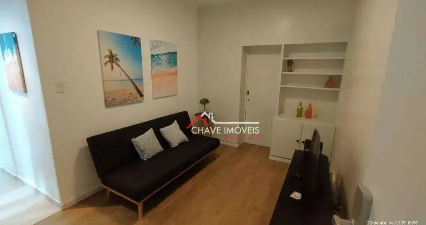 Apartamento com 1 dormitório à venda, 53 m² por R$ 485.000,00 - Gonzaga - Santos/SP
