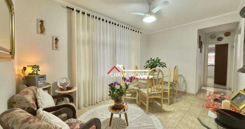 Apartamento com 2 dormitórios à venda, 72 m² por R$ 430.000,00 - Aparecida - Santos/SP