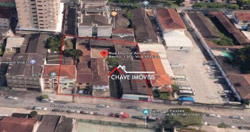 TERRENO DE 1.600 M² A VENDA NA VILA MATHIAS EM SANTOS
