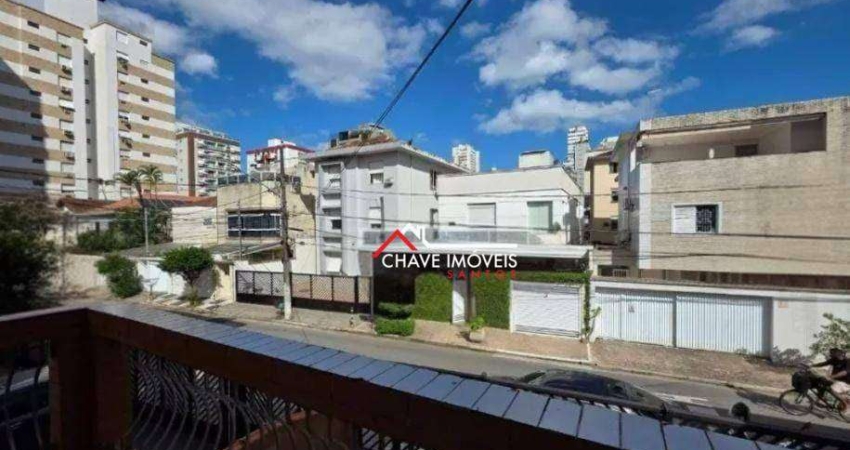 Apartamento com 3 dormitórios à venda, 144 m² por R$ 650.000,00 - Boqueirão - Santos/SP