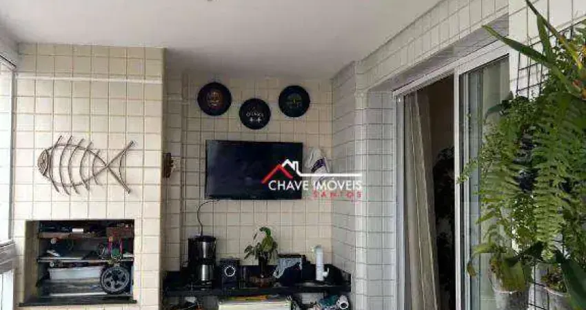 Apartamento com 2 dormitórios à venda, 92 m² por R$ 910.000,00 - Ponta da Praia - Santos/SP