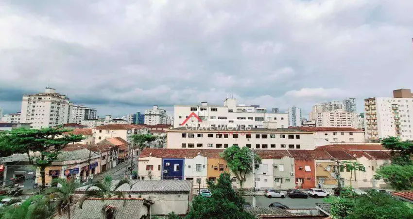Apartamento com 2 dormitórios à venda, 131 m² por R$ 560.000,00 - Campo Grande - Santos/SP