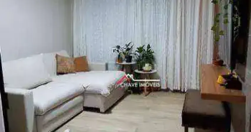 Apartamento com 2 dormitórios à venda, 72 m² por r$ 485.000,00 - boqueirão - santos/sp