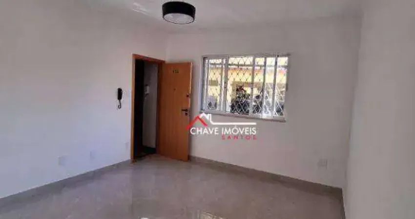 Apartamento com 2 dormitórios à venda, 80 m² por R$ 405.000,00 - Vila Matias - Santos/SP