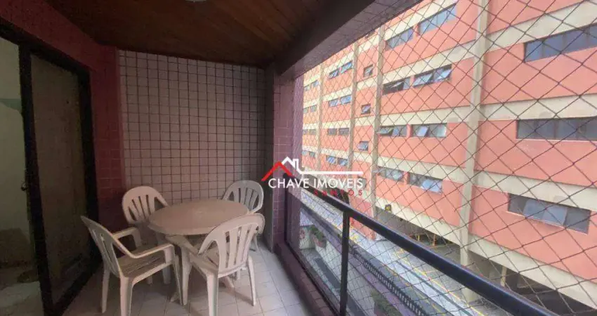 Apartamento com 2 dormitórios à venda, 120 m² por R$ 1.000.000,00 - Aparecida - Santos/SP