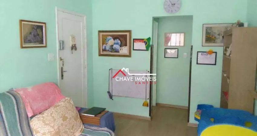 Apartamento com 2 dormitórios à venda, 72 m² por R$ 300.000,00 - Vila Matias - Santos/SP