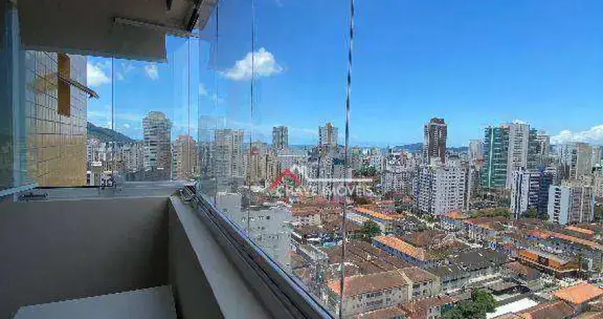 Apartamento com 2 dormitórios, 72 m² - venda por R$ 870.000,00 ou aluguel por R$ 6.080,02/mês - Embaré - Santos/SP
