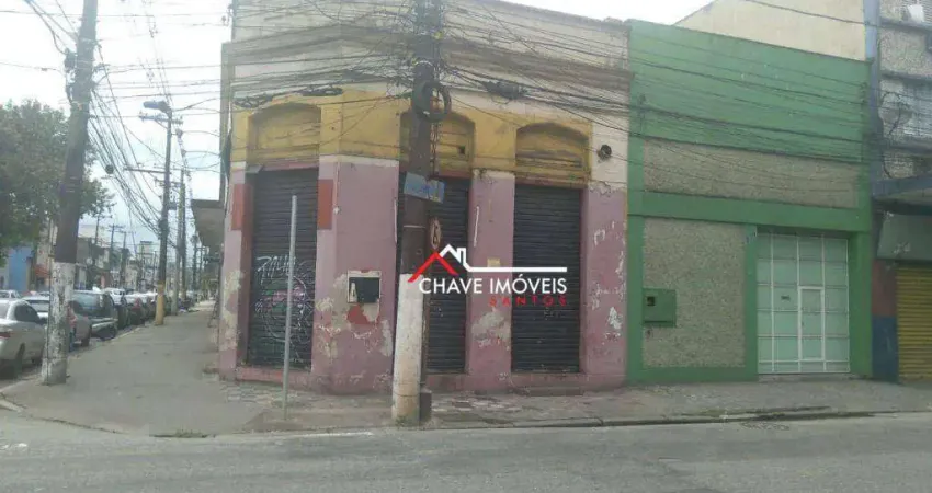 Loja à venda, 80 m² por R$ 320.000,00 - Vila Nova - Santos/SP