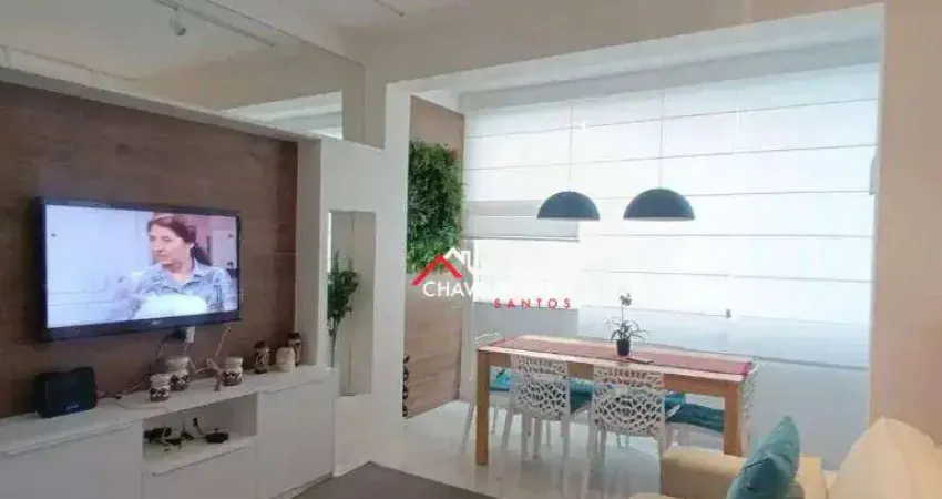 Apartamento à venda, 100 m² por R$ 600.000,00 - José Menino - Santos/SP