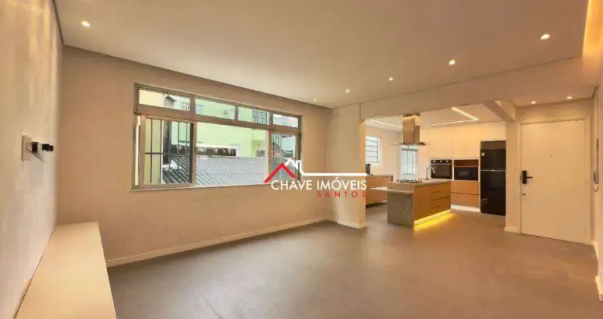 Apartamento à venda, 96 m² por R$ 1.150.000,00 - Embaré - Santos/SP