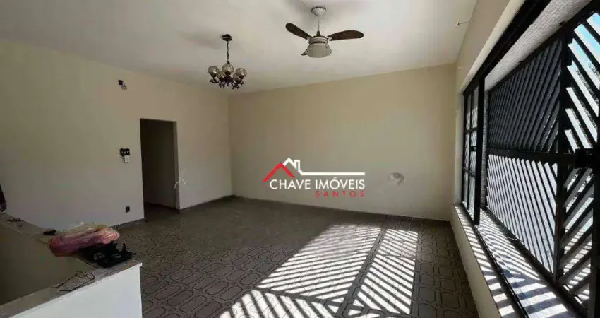 SOBREPOSTA ALTA COM 150 M²  COM 3 DORMITÓRIOS E EDÍCULA NO BOQUEIRÃO EM SANTOS