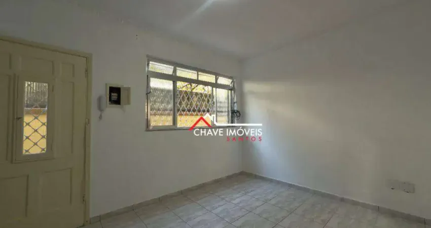Casa com 2 dormitórios à venda, 75 m² por R$ 430.000,00 - Campo Grande - Santos/SP