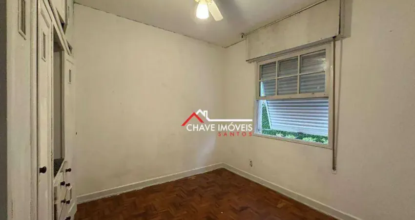 Apartamento com 1 dormitório à venda, 48 m² por r$ 318.000,00 - embaré - santos/sp