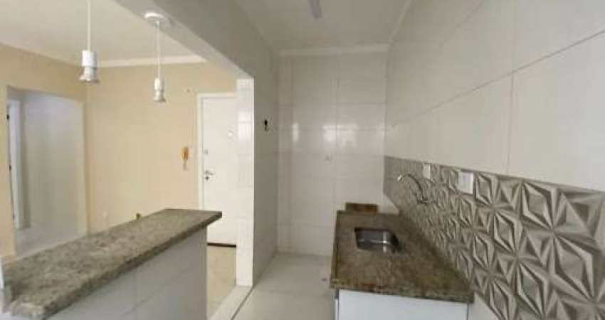 Apartamento com 1 dormitório para alugar, 40 m² - Gonzaga - Santos/SP