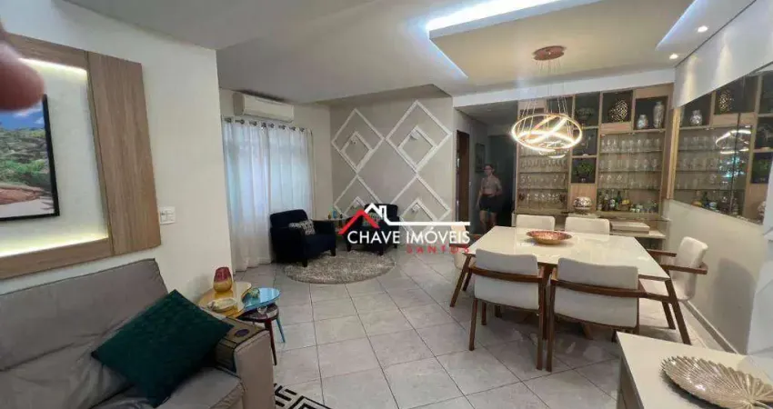 Casa com 3 dormitórios à venda, 183 m² por R$ 1.700.000 - Embaré - Santos/SP