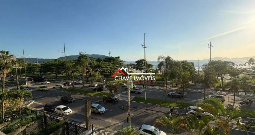 Apartamento com 2 dormitórios para alugar, 90 m² por r$ 5.784,94/mês - aparecida - santos/sp